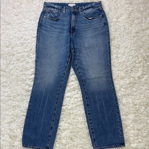Good American Good Vintage Straight Leg Jeans - Picture 4 of 7